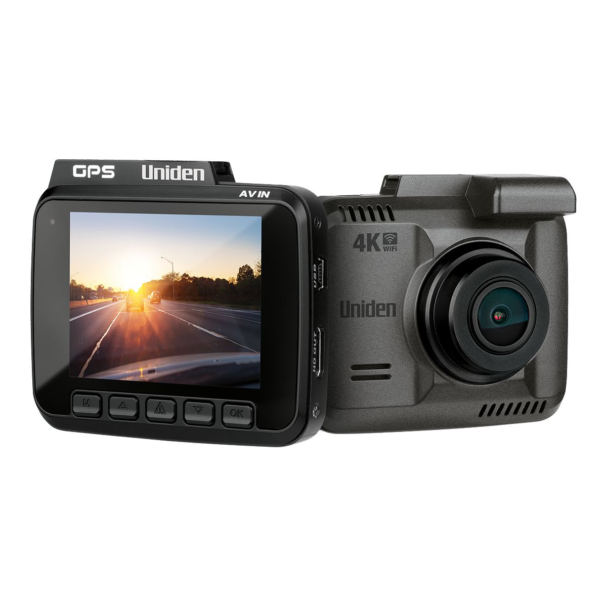 Uniden 4K Smart Dash Cam With 2.4" LCD Colour Screen