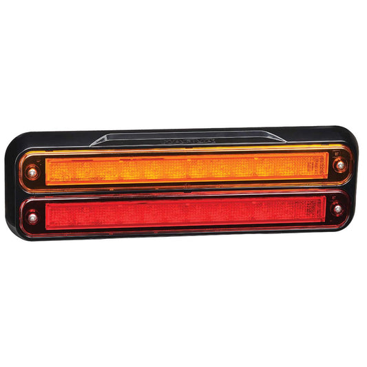 Narva LED Model 39 Twin Black Base Indicator/Stop/Tail 9-33V Blister Pack 93950BL