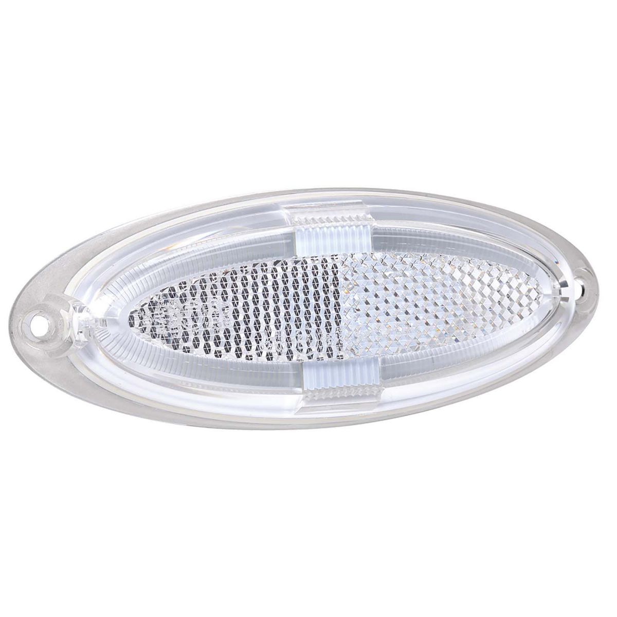 Narva Model 21 LED Front End Outline Marker Light Pipe White 9-33V 92124BL