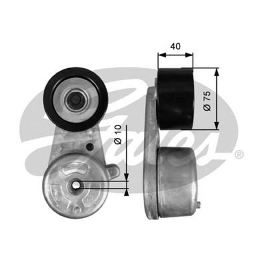 Gates ABDS Manual Tensioner 38720