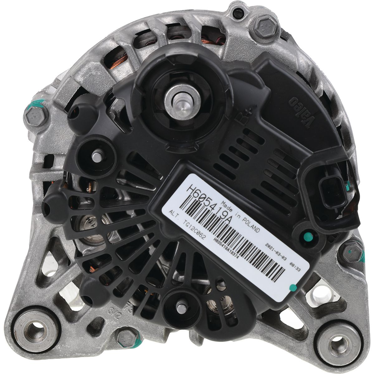 Valeo Alternator 12V 125A 439648