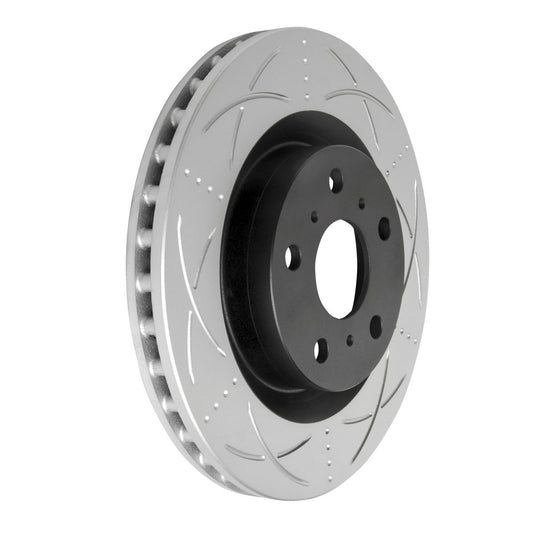 Bendix Ultimate Slotted & Dimpled Brake Rotor Pair 321mm Front BR2028