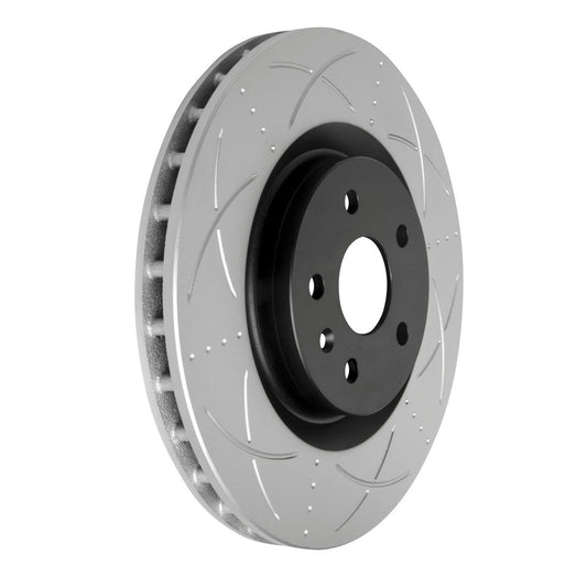 Bendix Ultimate Slotted & Dimpled Brake Rotor Pair 355mm Front BR2604