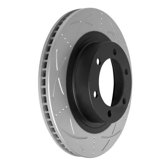 Bendix Ultimate Slotted & Dimpled Brake Rotor Single 338mm Front BR2700