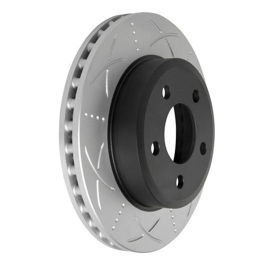 Bendix Ultimate Slotted & Dimpled Brake Rotor Pair 287mm Front BR502