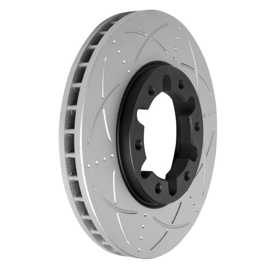 Bendix Ultimate Slotted & Dimpled Brake Rotor Single 306mm Front BR625