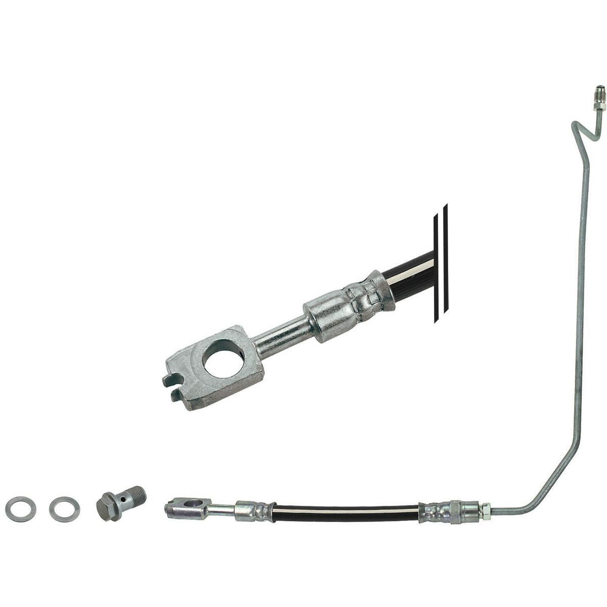 MEYLE Original Brake Hose Rear RH 100 525 0063/S