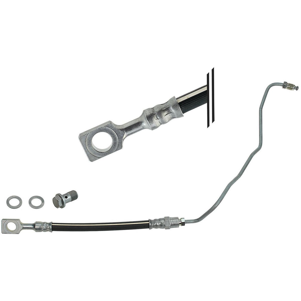MEYLE Original Brake Hose Rear LH 100 525 0067
