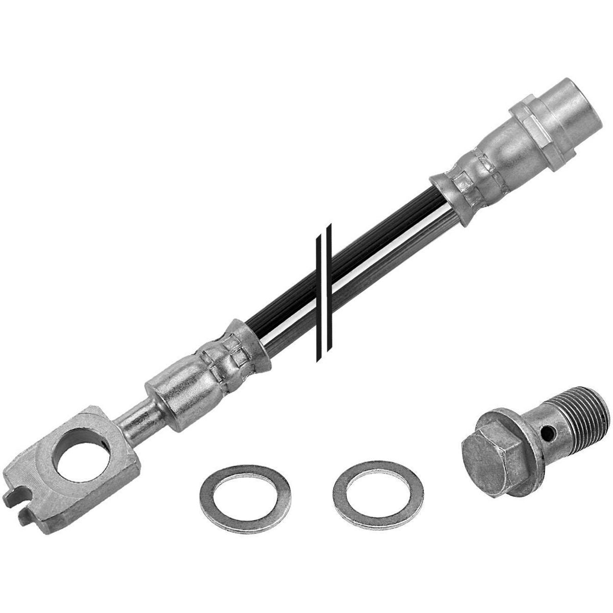MEYLE Original Brake Hose Rear 100 611 0081/S