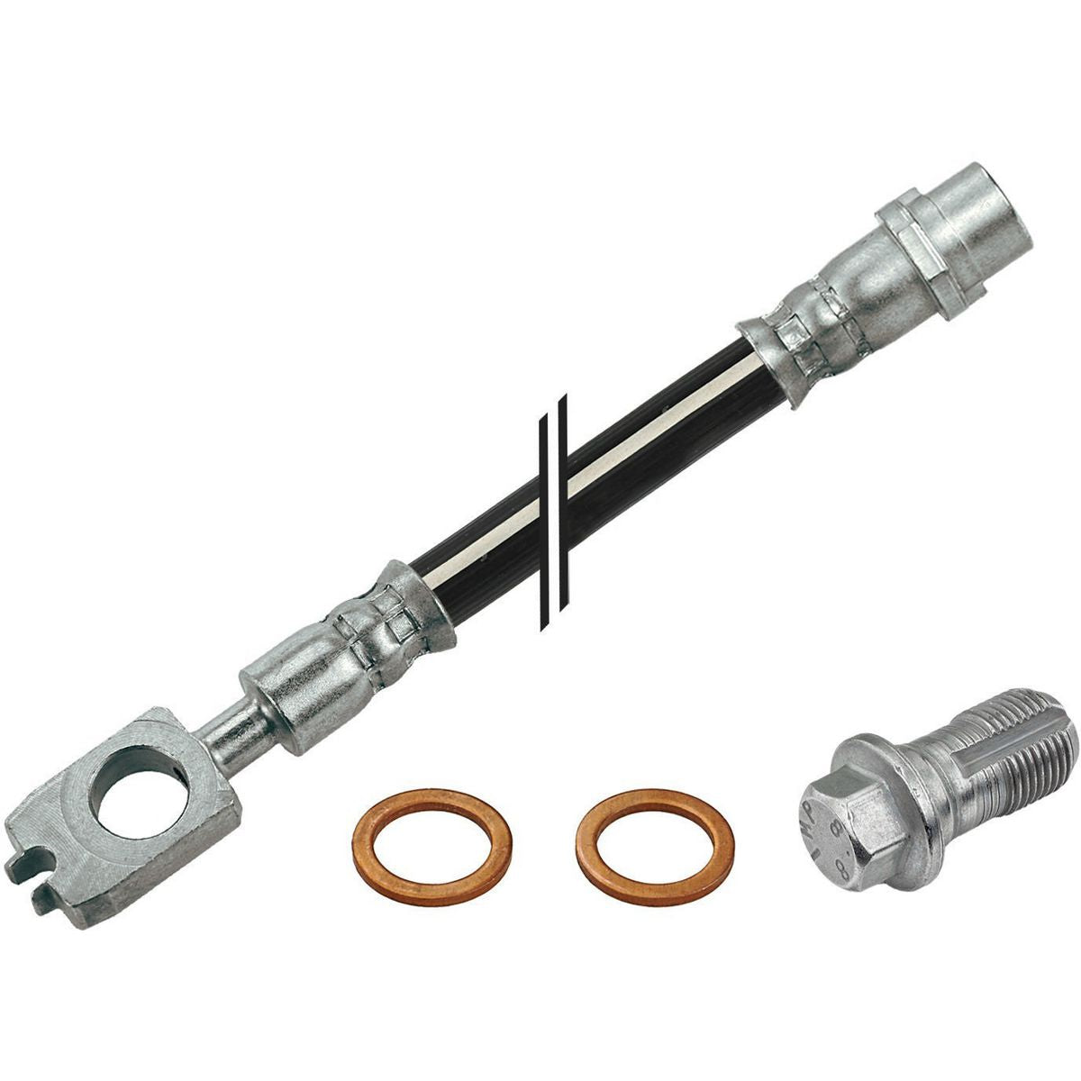 MEYLE Original Brake Hose Rear 100 611 0076/S