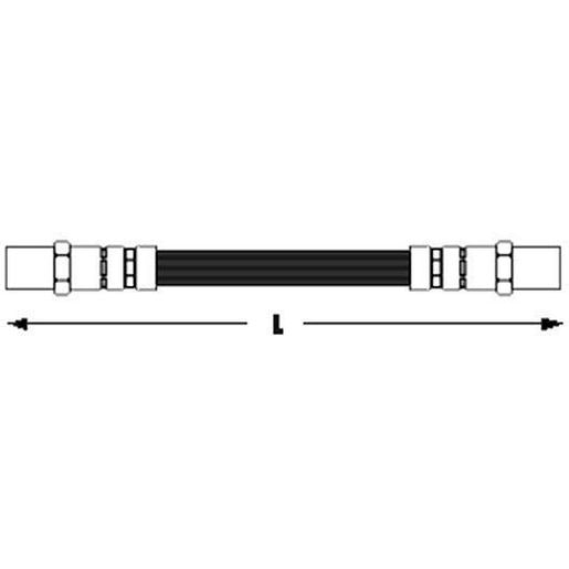 MEYLE Original Brake Hose 100 611 0013