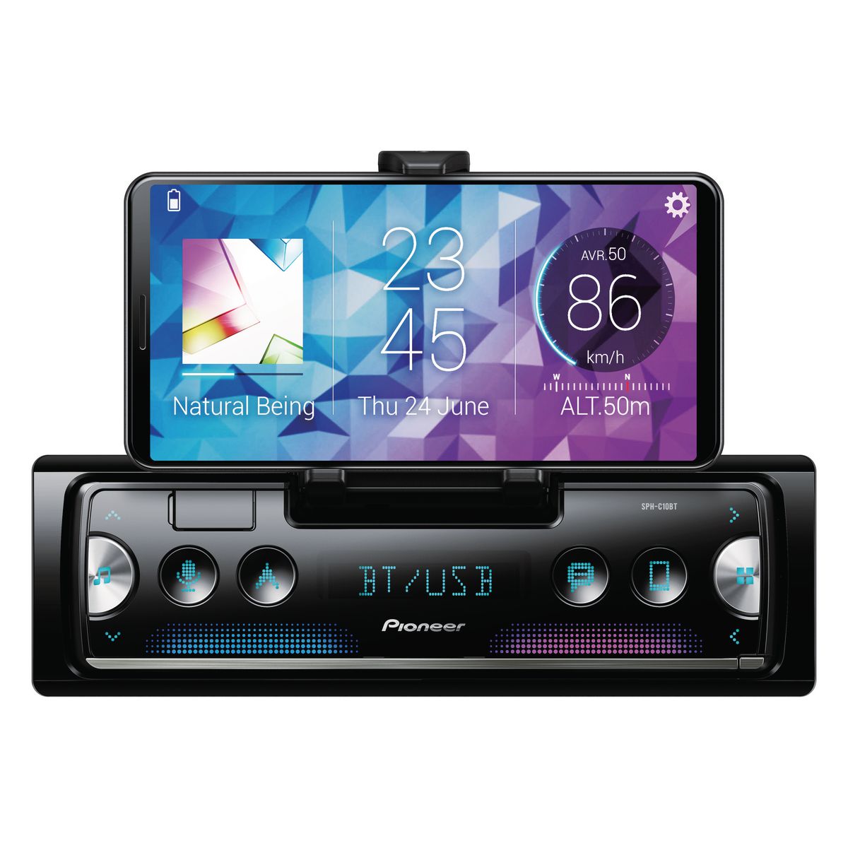 Pioneer SPH-C10BT Flagship Smartphone Multimedia Player With Pioneer Smart Sync