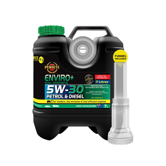 Penrite Enviro+ 5W-30 Synthetic Engine Oil 7L EPLUS5W30007
