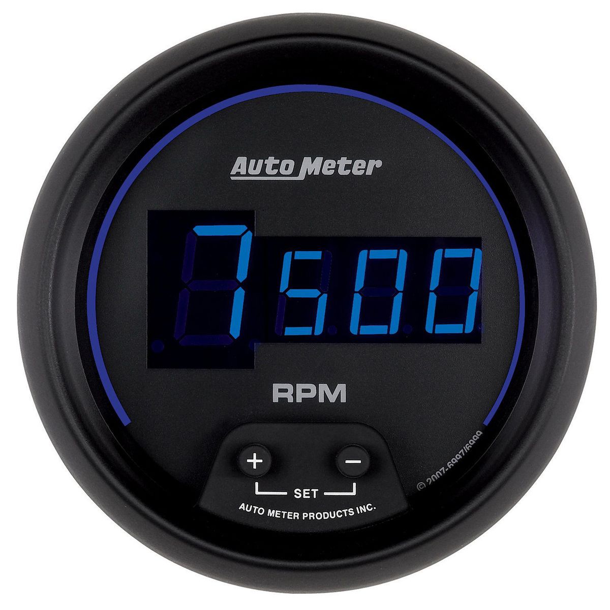 Autometer Cobalt Digital 3-3/8in Tacho Gauge 10,000rpm Shift Light In Dash AU6997