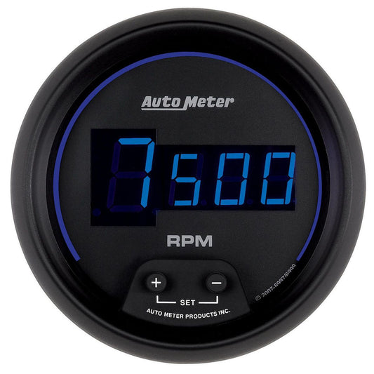 Autometer Cobalt Digital 3-3/8in Tacho Gauge 10,000rpm Shift Light In Dash AU6997