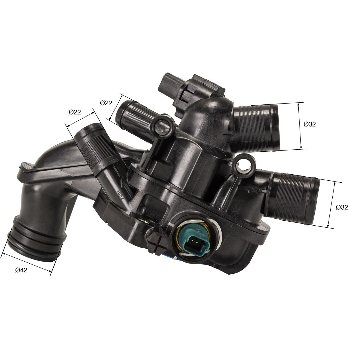 MAHLE Thermostat & Housing TM 56 105