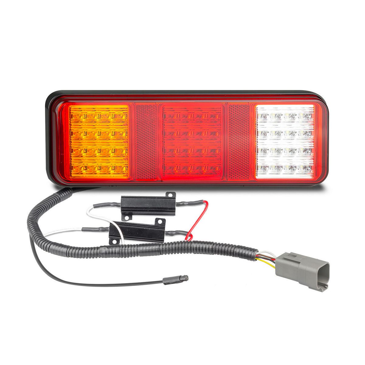 LED Autolamps Stop/Tail/Indicator/Reflector/Reverse LED Light 500mm LP Cable 12V SO283ARWM2LR12