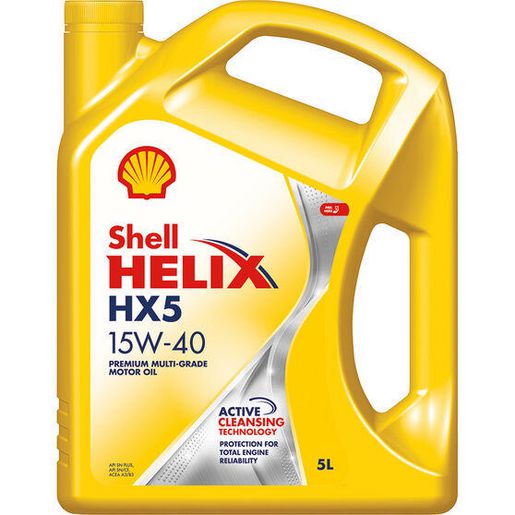 Shell Helix HX5 Engine Oil 15W40 SN+ 5L