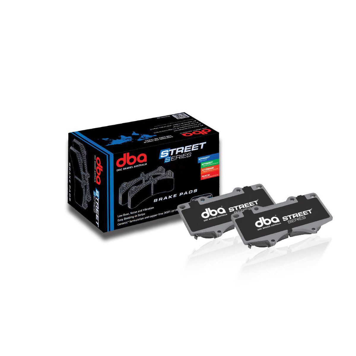 DBA Xtreme Performance Brake Pad Set Rear DB1938XP