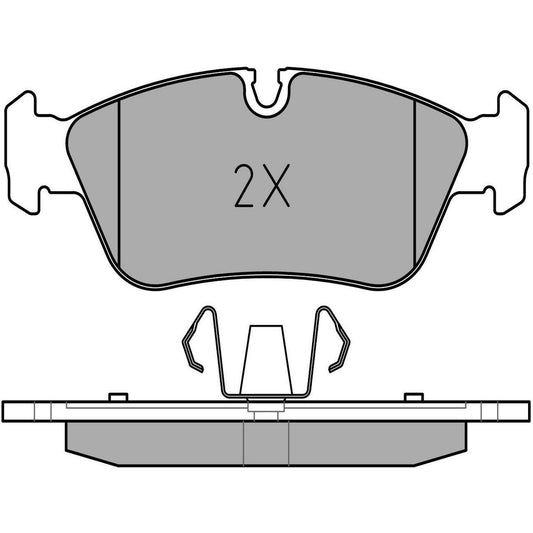 MEYLE Original Brake Pad Set Front 025 239 3517