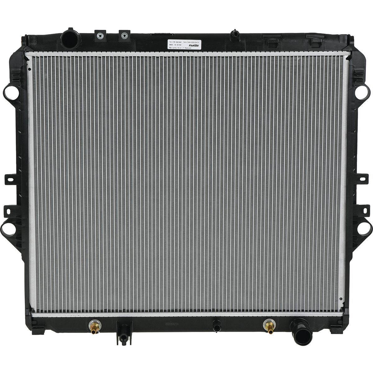FloKool Radiator (Suits Auto) 2.4L 2.8L Toyota Hilux GUN TD RAD1844
