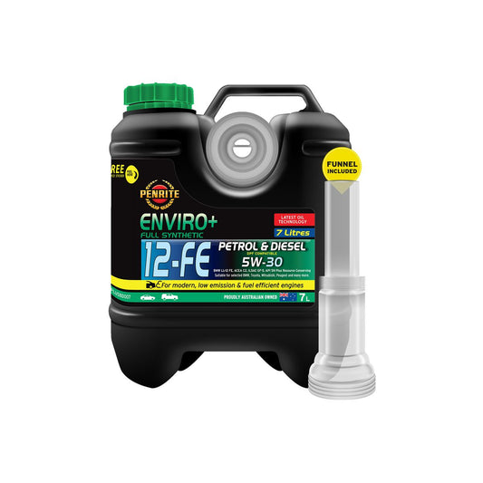 Penrite Enviro+ 12-FE Synthetic Engine Oil 5W-30 7L EPLUS12FE007