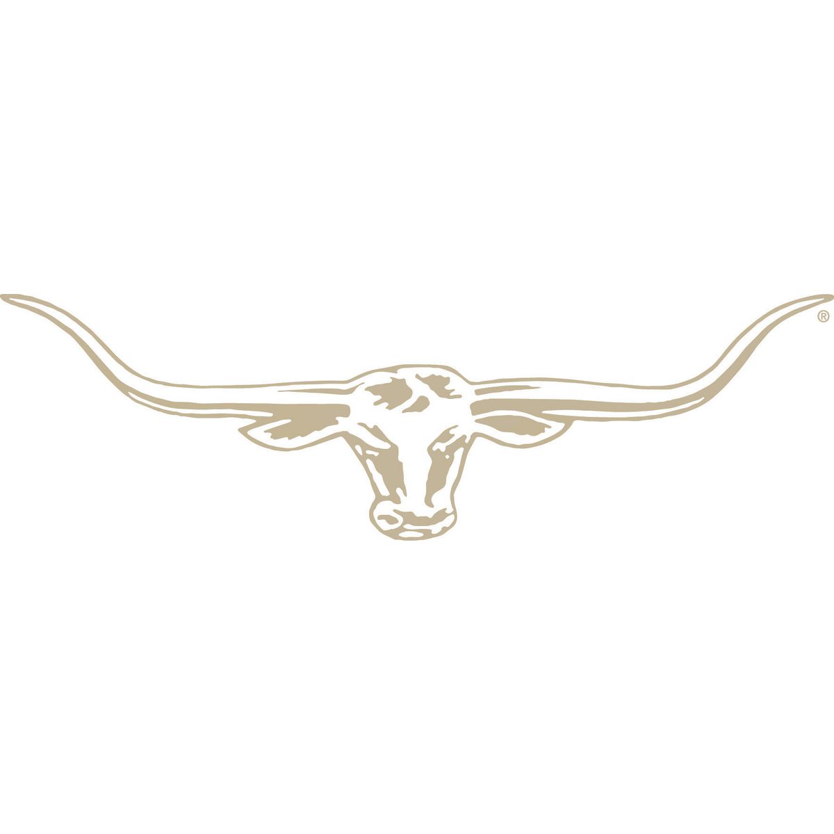 R.M.Williams Longhorn Decal 70cm Sticker White STRMWCWHT