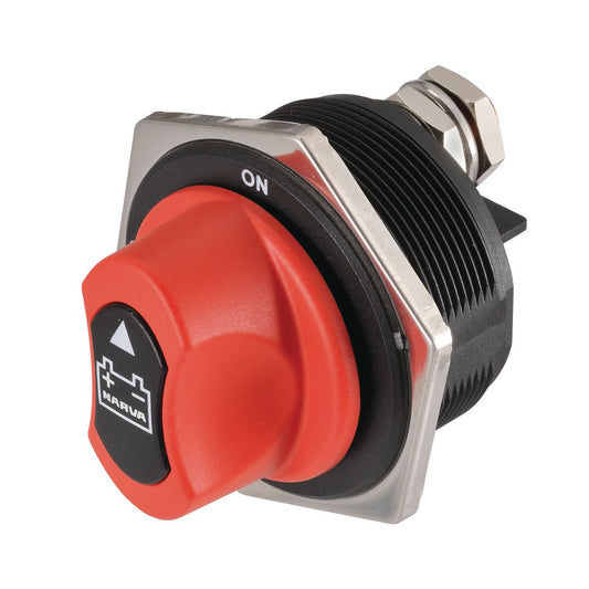 Narva Battery Master Switch Rotary 12V 300A Removeable Keyed Knob 61045BL