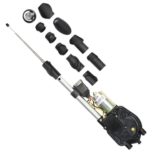 Aerpro Multifit Universal Auto Electric Antenna 5 Section SS AP178E