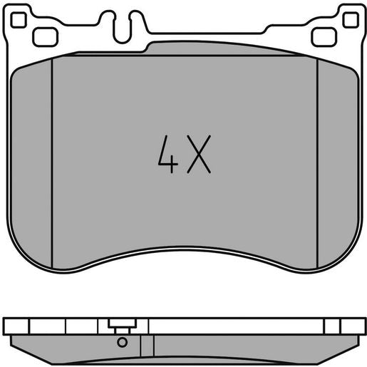 MEYLE PD Brake Pad Set Front 025 257 0617/PD