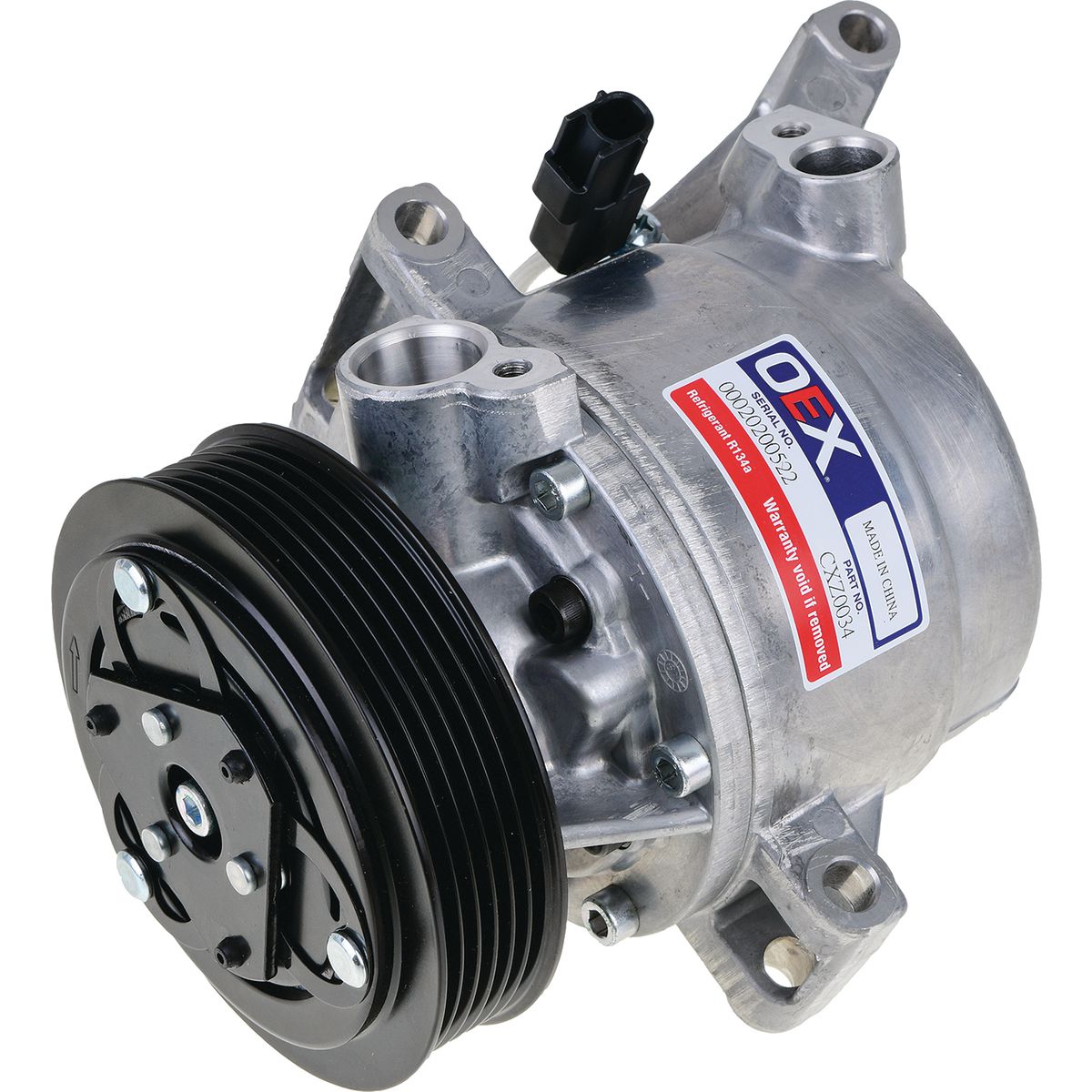 OEX Air Conditioning Compressor 12V Direct Mount Valeo Style CXZ0034