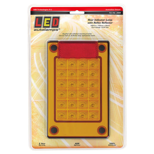 LED Autolamps Rear Indicator Light LED 12/24V J3AM