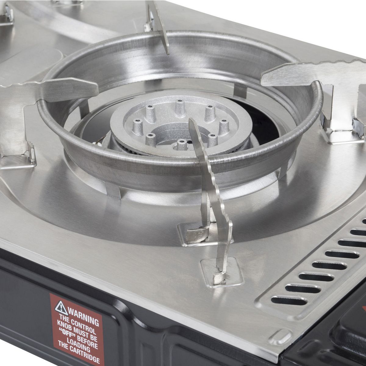 Gasmate Travelmate II Portable Twin Burner Stove with Hotplate