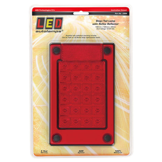 LED Autolamps Stop/Tail Light LED 12/24V J3RM