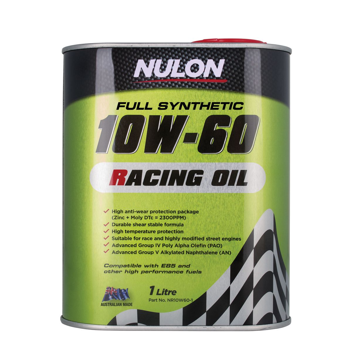 Nulon Racing Oil Full Synthetic 10W-60 1L NR10W60-1