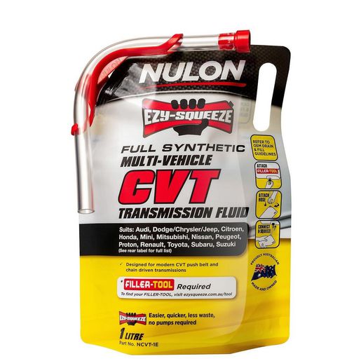 Nulon EZY-SQUEEZE Full Synthetic CVT Fluid 1L