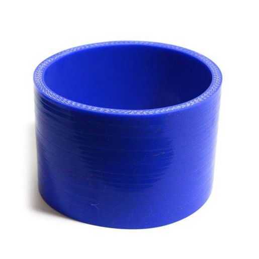 SAAS Silicone Straight Hose 102 x 102 x 76mm Blue SSH10210276E