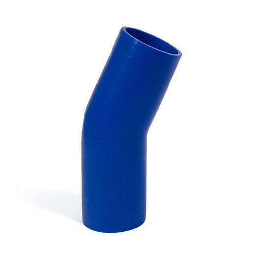 SAAS Silicone 23 Degree Hose 76 x 76mm Blue SSH237676E