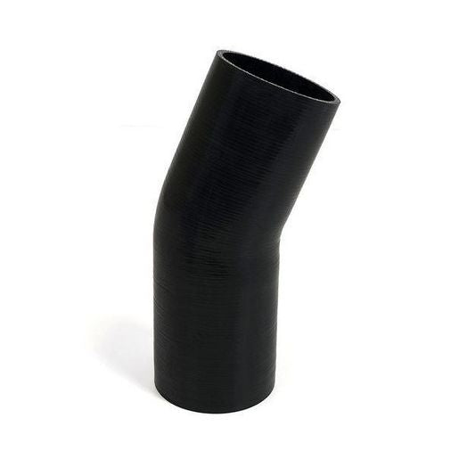 SAAS Silicone 23 Degree Hose 89 x 89mm Black SSH238989