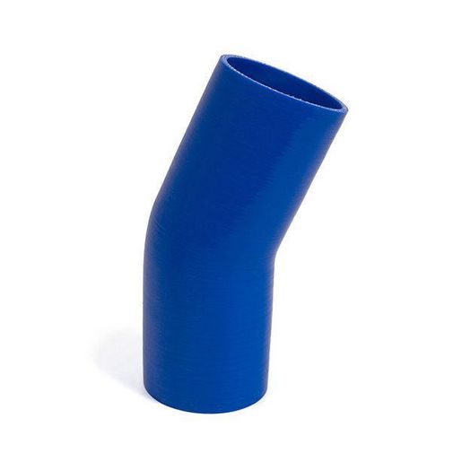 SAAS Silicone 23 Degree Hose 89 x 89mm Blue SSH238989E