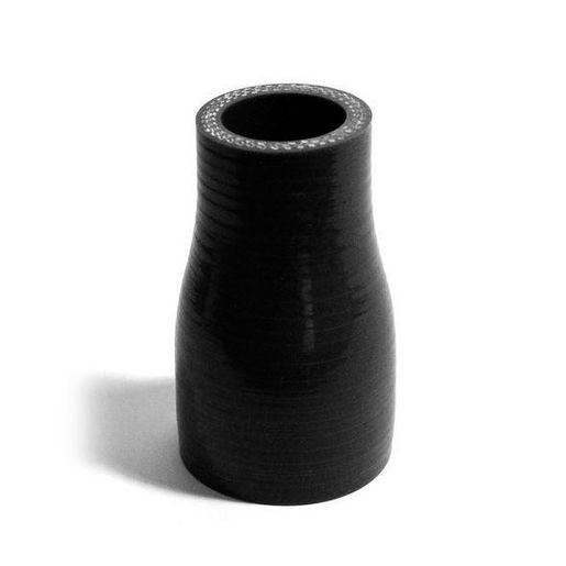 SAAS Silicone Straight Reducer 25 x 32 x 76mm Black SSH253276