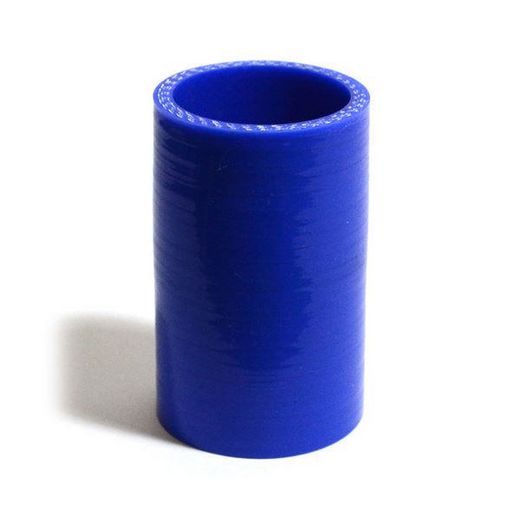 SAAS Silicone Straight Hose 38 x 38 x 76mm Blue SSH383876E