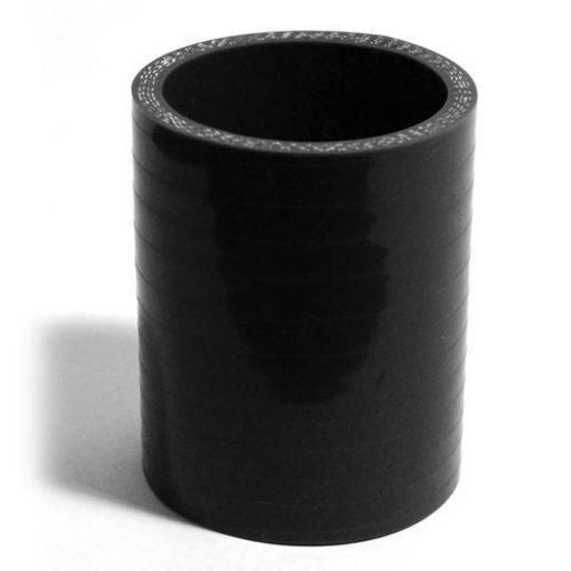 SAAS Silicone Straight Hose 45 x 45 x 76mm Black SSH454576