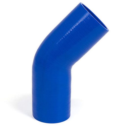 SAAS Silicone 45 Degree Hose 82 x 82mm Blue SSH458282E