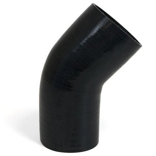 SAAS Silicone 45 Degree Reducer 95 x 102mm Black SSH4595102