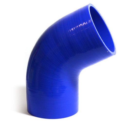 SAAS Silicone 67 Degree Hose 102 x 102mm Blue SSH67102102E