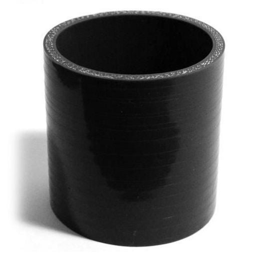 SAAS Silicone Straight Hose 70 x 70 x 76mm Black SSH707076