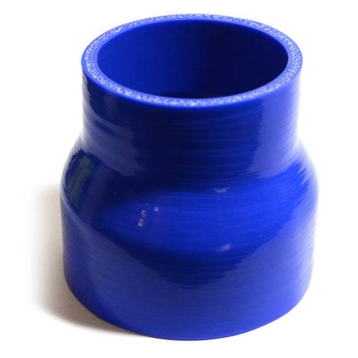 SAAS Silicone Straight Reducer 76 x 102 x 102mm Blue SSH76102102E