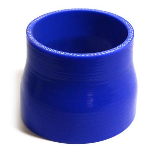SAAS Silicone Straight Reducer 82 x 89 x 76mm Blue SSH828976E