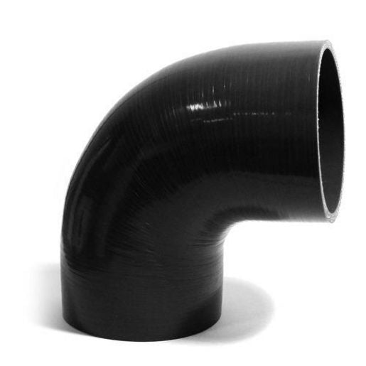 SAAS Silicone 90 Degree Hose 102 x 102 Black SSH90102102